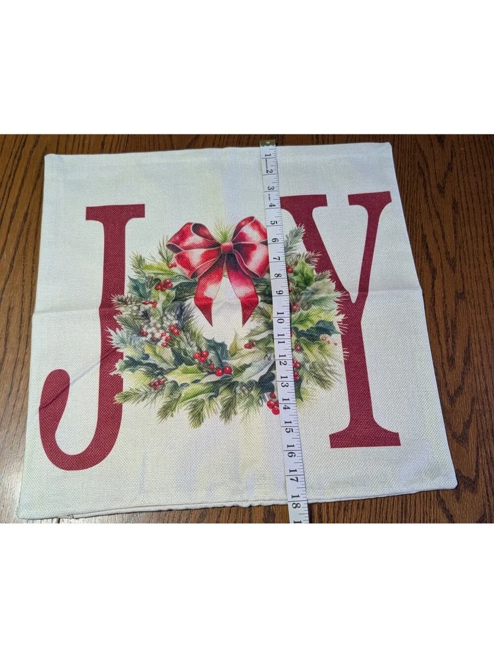 NEW Four Pack of Holiday Themed Throw Pillow Covers